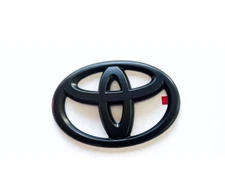 For Toyota 2010-2023 4Runner Matte Black Out Front Grille Bumper Overlay Emblem