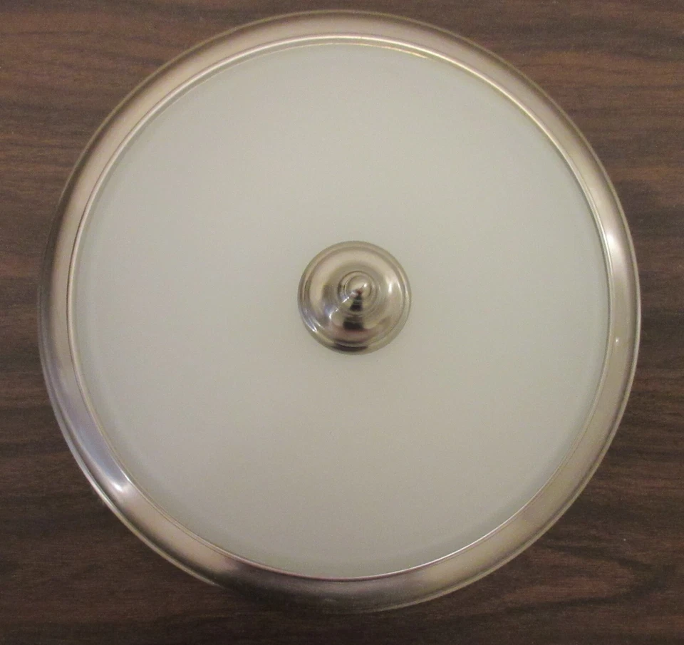 LUZ DE TECHO COLECCIÓN MONTPELLIER -- ACABADO NÍQUEL SATINADO - MONTAJE EMPOTRADO 2 LUCES Foto 3 de 4