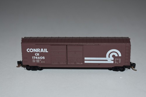 Carro de carga doble puerta Kadee Conrail 50' escala N 174605 C40790 | Condition: New