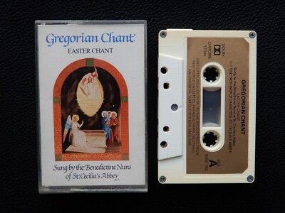 OSTERN GREGORIANISCHER GESANG - BENEDIKTINERINNEN DER ABTEI ST. CELIA 1981 CASSETTE TAPE