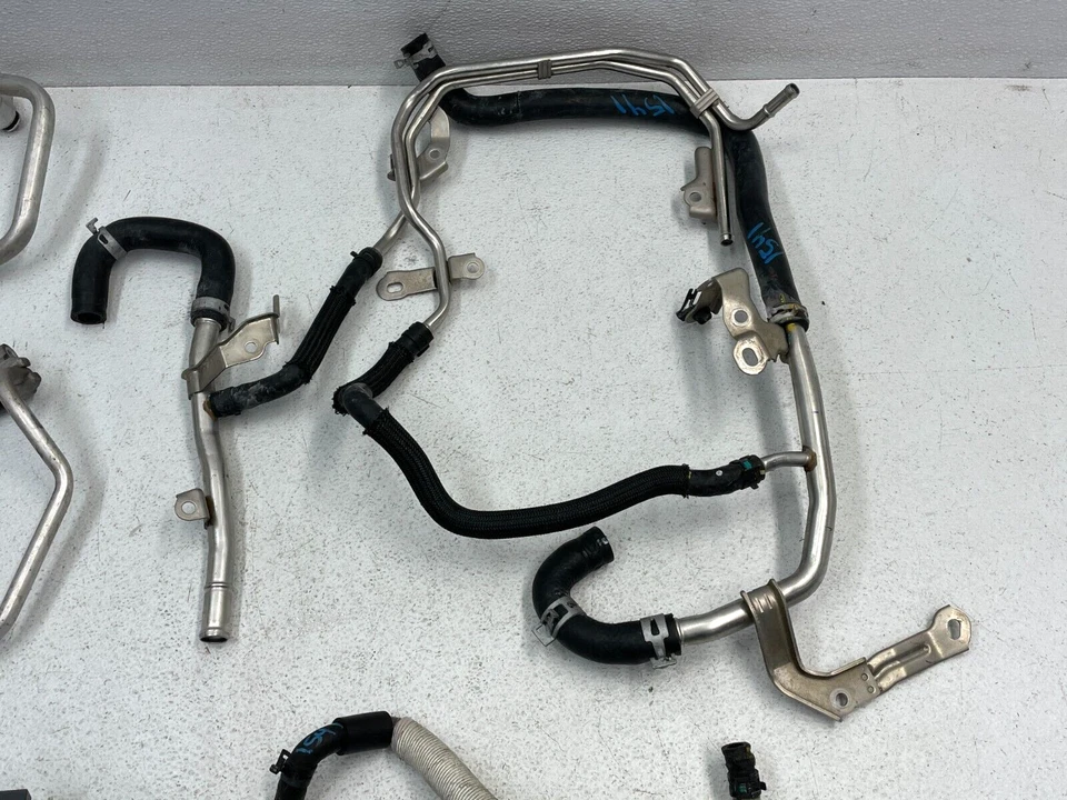 18 19 20 Lexus RC300 2.0L Engine Coolant & AC Line Pipe Hose Set 1541 OEM - Image 2 of 4