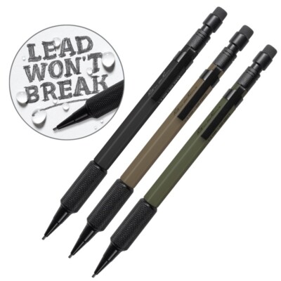 Rite In The Rain Mechanical Pencil 3Pack All-Weather Rust Resistant Construction