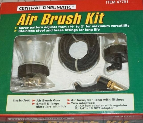 Central Pneumatic Hobby Air Brush Kit Model 47791 for sale online eBay