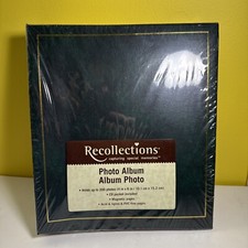 Recollections Photo Album 200 photos 4 x 6 Memo area CD pocket PVC Free