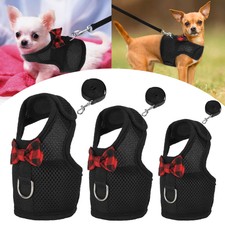 niteangel adjustable soft harness with elastic leash for rabbits