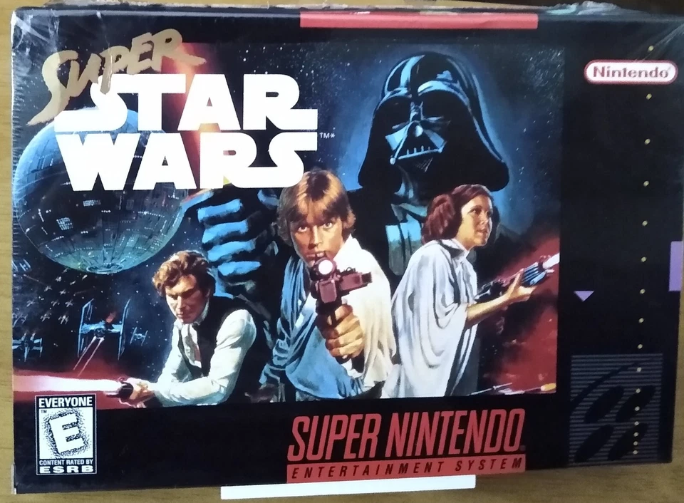 Super Star Wars SNES NEW Sealed Super Nintendo With Hang Tab Made In Japan - Image 2 of 4