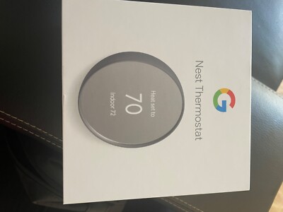 Google Nest Smart Thermostat, Charcoal - GA02081-US