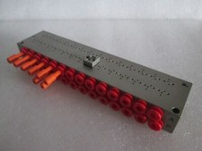 SMC, Serial Number 1074, 28 Positional Manifold Block, Used