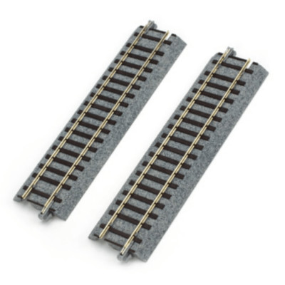 Kato 2-193 HO Scale 149mm (5 7/8'') Straight Track [2 pcs] UniTrack