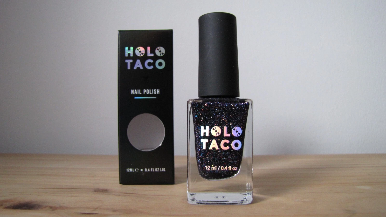 Holo Taco Midnight Owl blue purple glitter holographic nail polish - New In Box