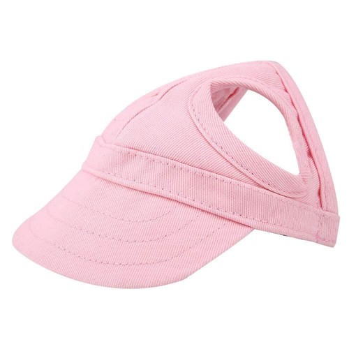 Pet Dog Sun Protection Visor Hat with Adjustable Strap Sport Hat S