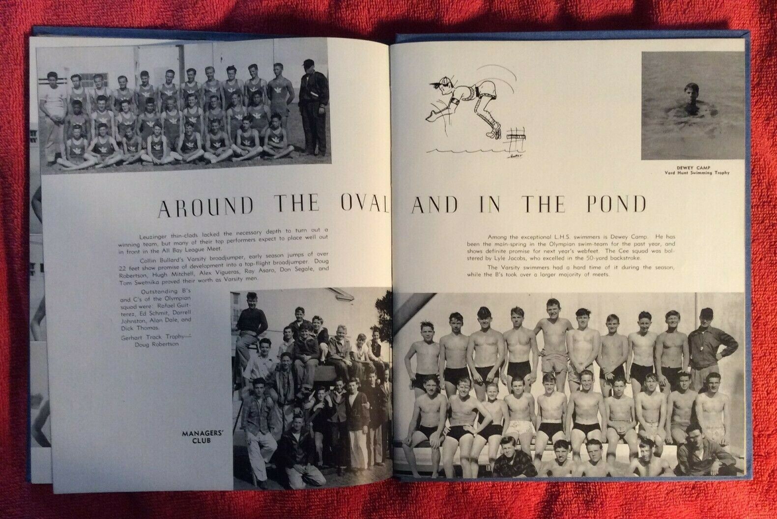 YEARBOOK PYLON LEUZINGER HIGH SCHOOL LAWNDALE CALIFORNIA 1947 eBay