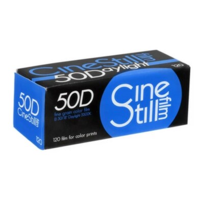 Cinestill 50D Daylight 120 Fine Grain Color Negative Film 
