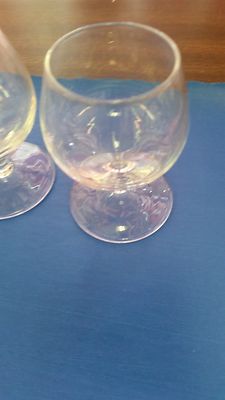 (ONE) 6 oz BRANDY SNIFTER EMBASSY GLASS LIBBEY/BARS/CATERERS/WINE TASTE, 4'' TALL