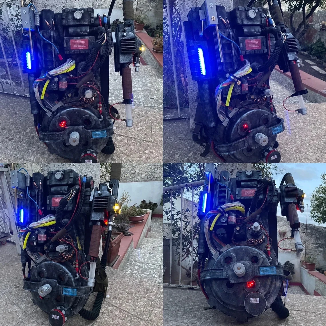 Ghostbusters zaino protonico proton pack afterlife (lights and