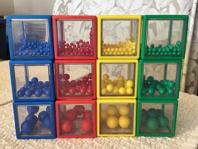 Lakeshore Learning SEE-INSIDE SENSORY BLOCKS - 3 Sizes, 4 Colors, AA823