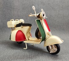 Blechmodell Motorroller Scooter Roller Vespa Vintage Retro Modell Italo Design