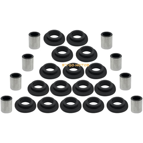 Shock Bushing Bearing Sleeve Kits All 4 for Arctic Cat ATV Bearcat 454 1996-1998 - Picture 2 of 7