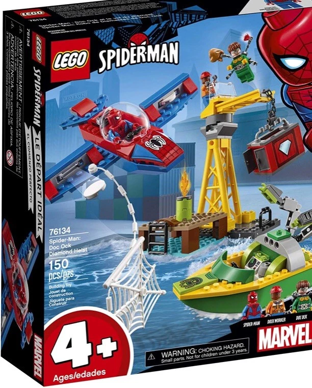 Spiderman lego deals 76134