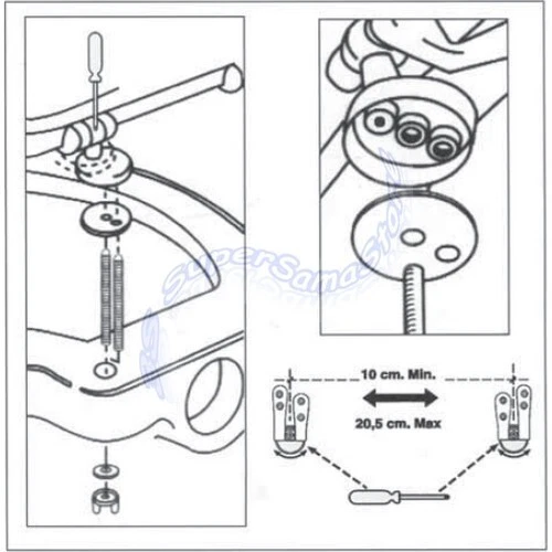 Sedile per wc SINTESI Cesame con anima in legno - ACB Ercos - Immagine 3 di 4