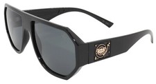 Black Flys Mix Master Fly Mike LTD Sunglasses - Shiny Blk - Smoke