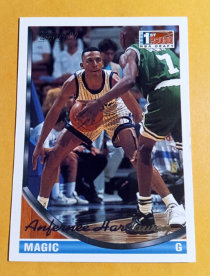 1993-94 Topps Anfernee Hardaway Rookie RC #334 - Magic | eBay