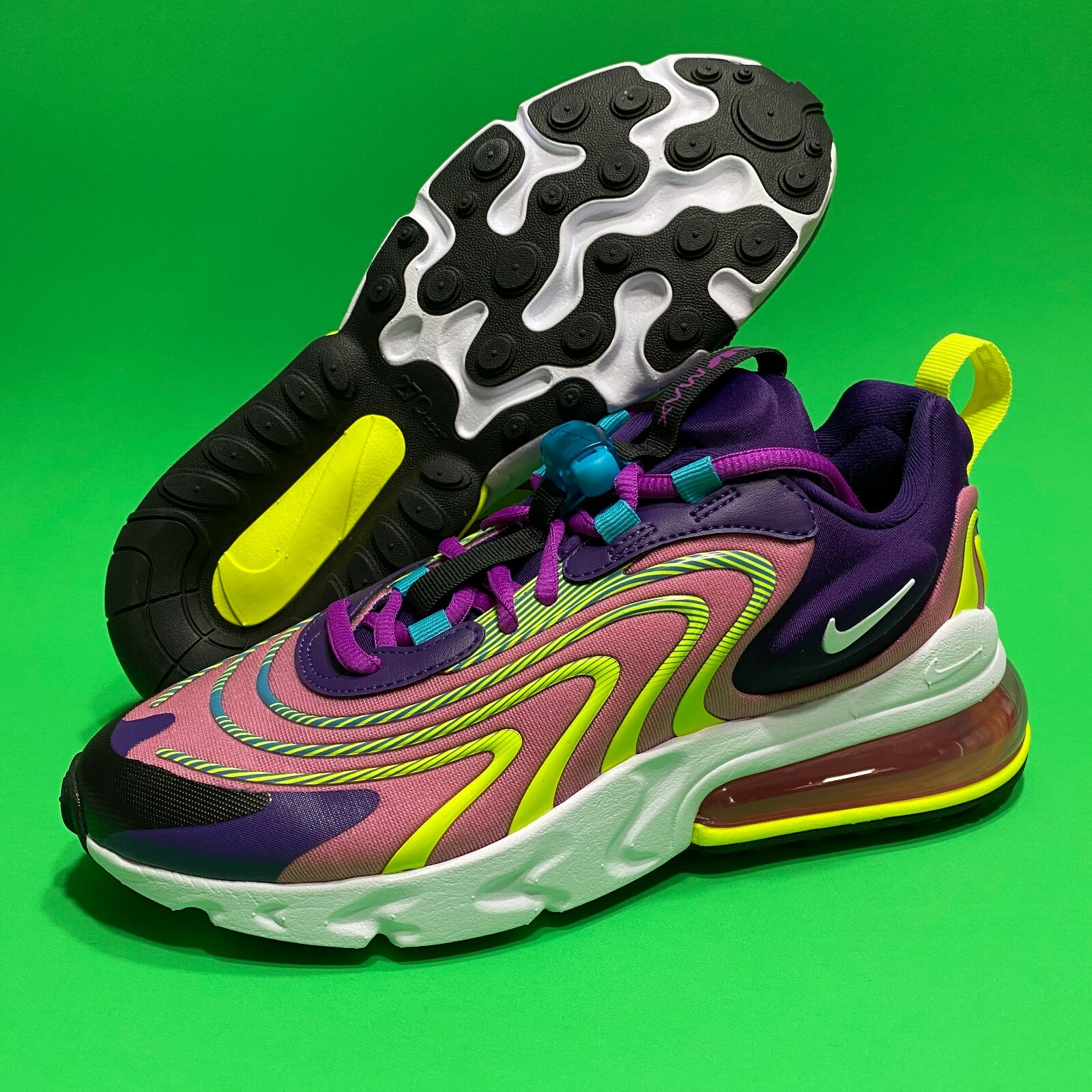 Size 7 5 Nike Air Max 270 React Eng Magic Flamingo For Sale Online Ebay