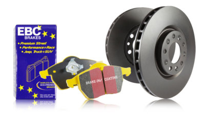 EBC Rear Discs Yellowstuff Pads for Mercedes E Class W212 E350 3.5 Sport 09>16