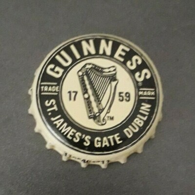 Guinness St James Gate Dublin Flaschenverschluss. Kronkorken. Gebraucht 
