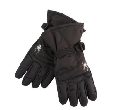 Spyder Women's Shredder Insulated Ski Gloves, Size S/M, Black, NWT