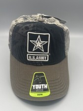 NWT Youth US Army Strong Hat Cap Digital Camouflage Camo Authentic Licensed New