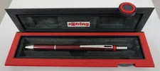 Rotring Coral Red Trio Ballpoint Pen Blue Red & .7 Pencil 502706 New In Box