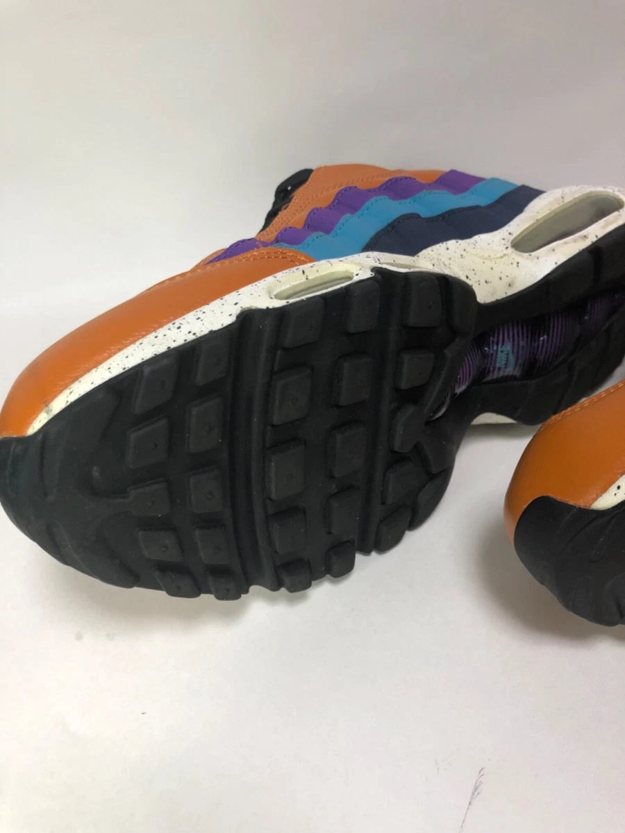 Air max 95 black purple best sale orange