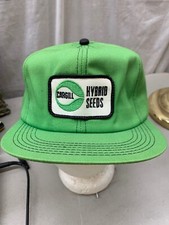 trucker hat baseball cap Vintage Snapback Patch Cargill Hybrid Seeds Farm Ag