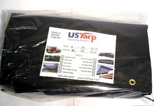 Dump Truck Flip Tarp, Asphalt Lumite, 7' x 22' w/mount spline. Quality USTarp!