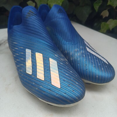 Adidas X19 X-Layskin Blue Soccer Cleats Men's Size 5.5 Youth | eBay