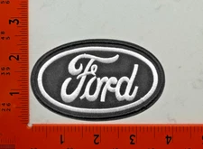 Ford Motors Embroidered Iron-On Patch - Logo Emblem for Jackets, Bags, Hats