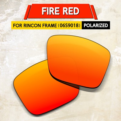 1.5MM POLARIZED Replacement Lenses for Costa Del Mar Rincon 06S9018, Fire Red