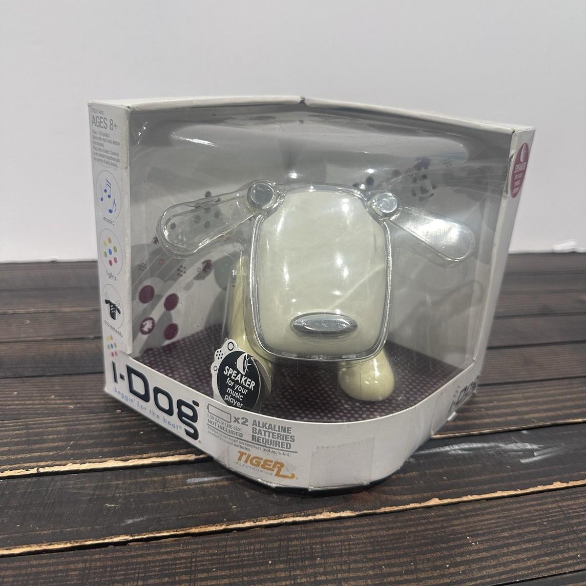 Tiger i-Dog Pup White Electronic Interactive Pet Toy 2007 | eBay