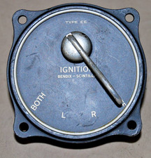 Vintage Bendix Scintilla Aircraft Magneto Switch, Type EE Looks NEW