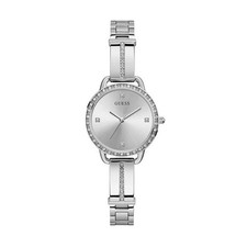 Guess Ladies Bellini Silver Quartz Watch - GW0022L1 NEW