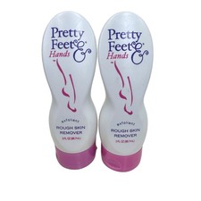 2-Pack Pretty Feet  Hands Rough Skin Remover Exfoliant 3 fl oz EXP 06/27