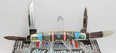 Rough Ryder Old Southwest Series Congress 4 Bladed Pocket Knife  RR1757