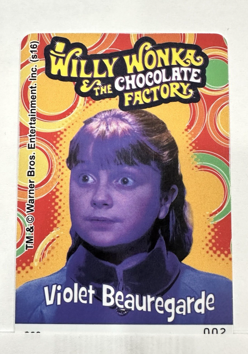 Willy Wonka Coin Pusher Arcade Cards 9 Cards No Dupes - With barcodes | eBay