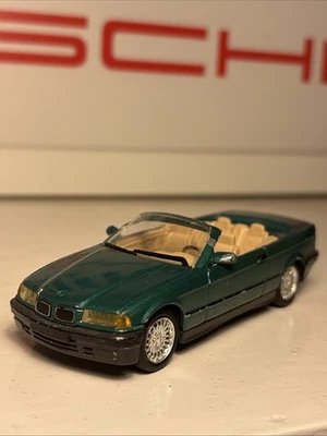 Rare Vintage Solido No57 BMW E36 3 Series SE Cabriolet 1:43 Made in France Green - Image 1 of 4