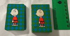 COMPLETE SET VINTAGE HALLMARK PEANUTS PLAYING CARDS CHARLIE BROWN Miniature Mini