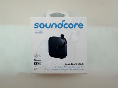 Soundcore - Work by Anker, Portable A.I. Voice Recorder, Note Taker, Transcribe