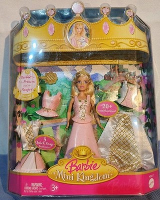 2006 Mini Barbie Kingdom Anneliese Princess RARE Princess Pauper