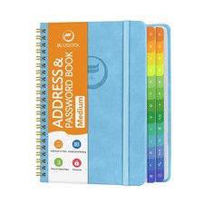 Address Book with Alphabetical Tabs-Address and Password Book for Seniors - H...