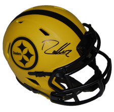GERMIE BERNARD & DREW ALLAR signed (PITTSBURGH STEELERS) mini helmet JSA CR86274